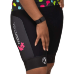 VeloVixen Bibless Shorts - Black/Pink
